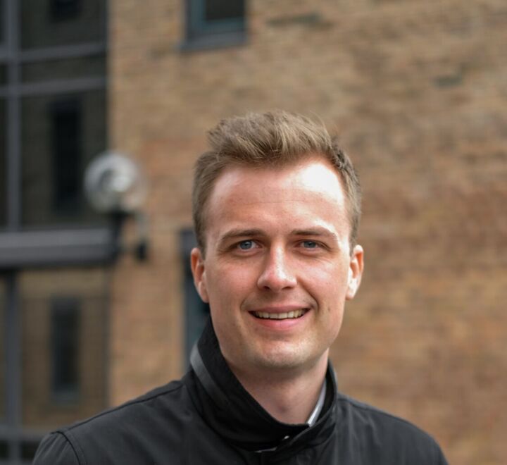 Former student Preben Wallestad