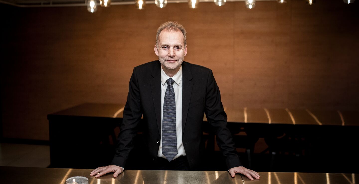 Bilde av Thorvald Hærem som snakker om å organisere for det uventede.