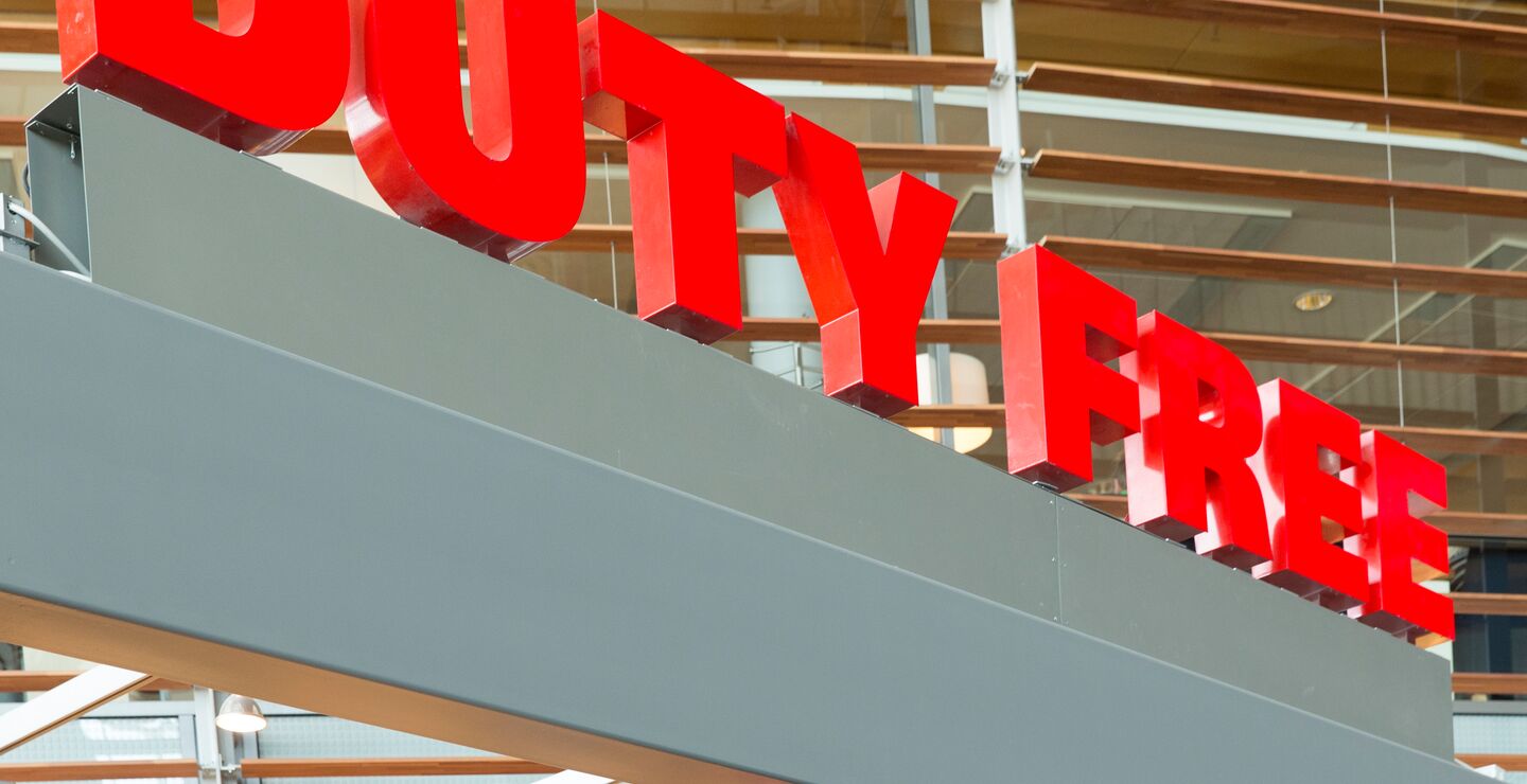 Tax-free butikken ved Oslo Lufthavn
