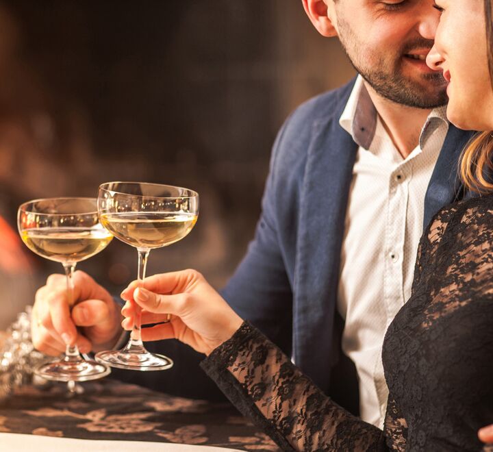 Romantikk i luften (illustrasjonsfoto).