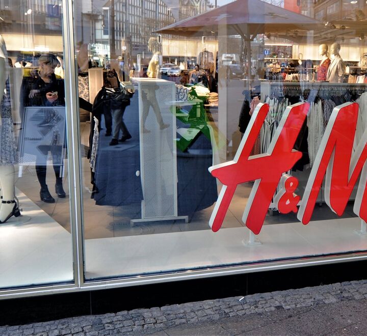 H&M-butikk