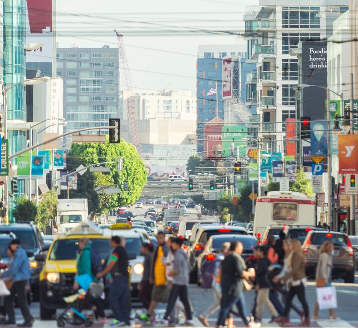 Busy day in San Francisco