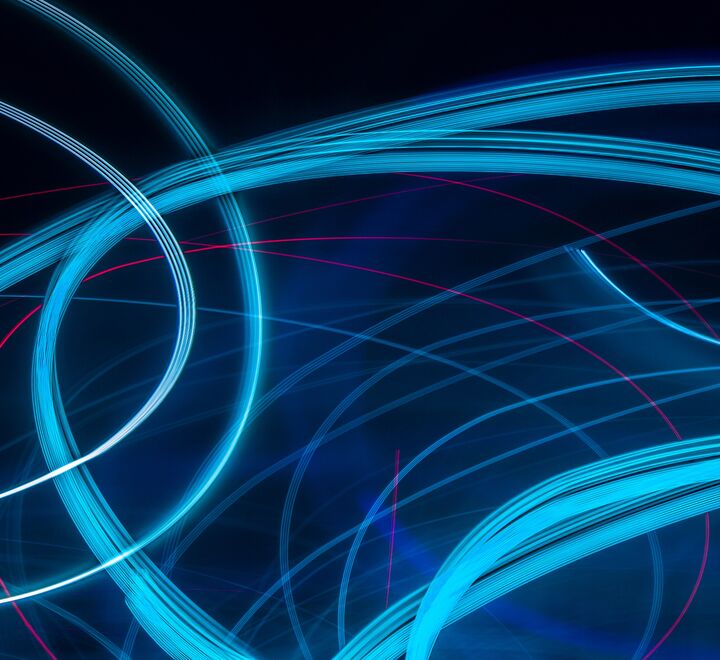 Digital image of light blue stripes