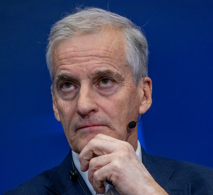 Statsminister Jonas Gahr Støre under et tidligere besøk på BI