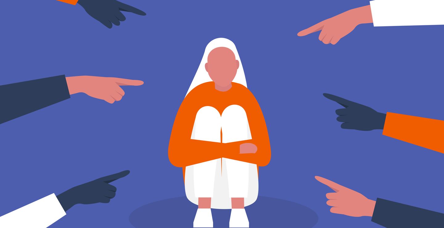 A person being bullied