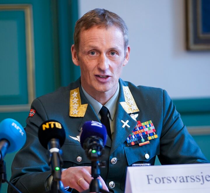 Forsvarssjef Eirik Kristoffersen