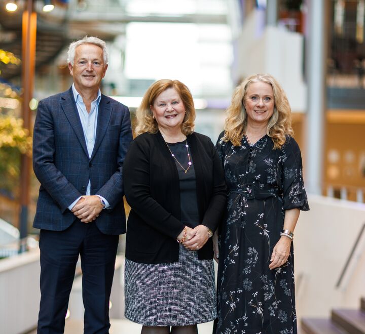 Bilde av Ulf Sverdrup, Karen Spens og Anniken Haugli