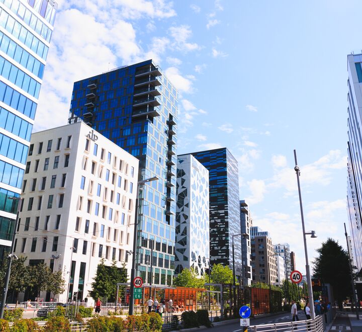 Byliv på Barcode i Oslo