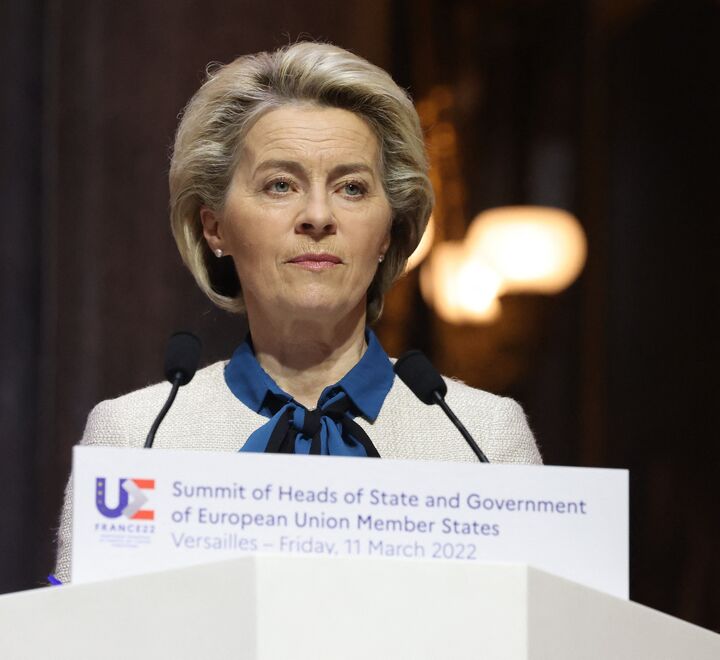 EU-kommisjonsleder Ursula von der Leyen. (Foto: AA/ABCA)