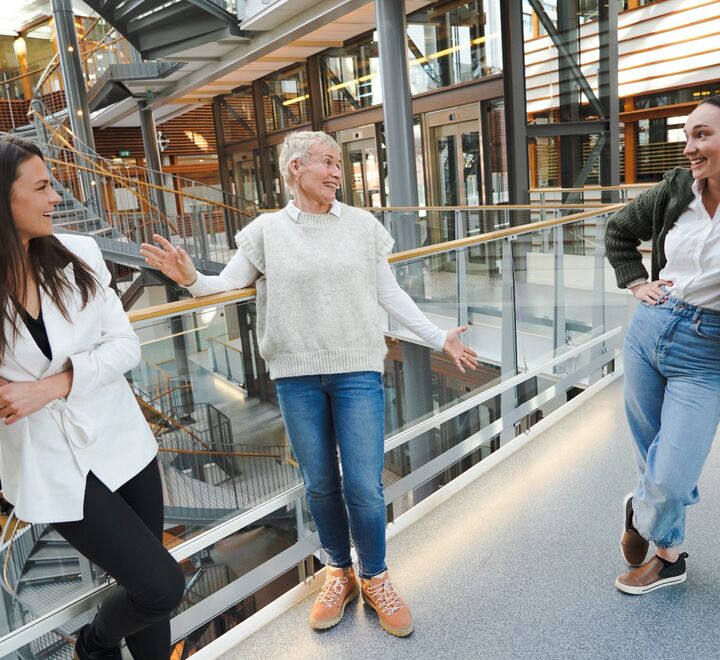 Gloria Vitaly, Marte Nystad Rise og Kari Kværner