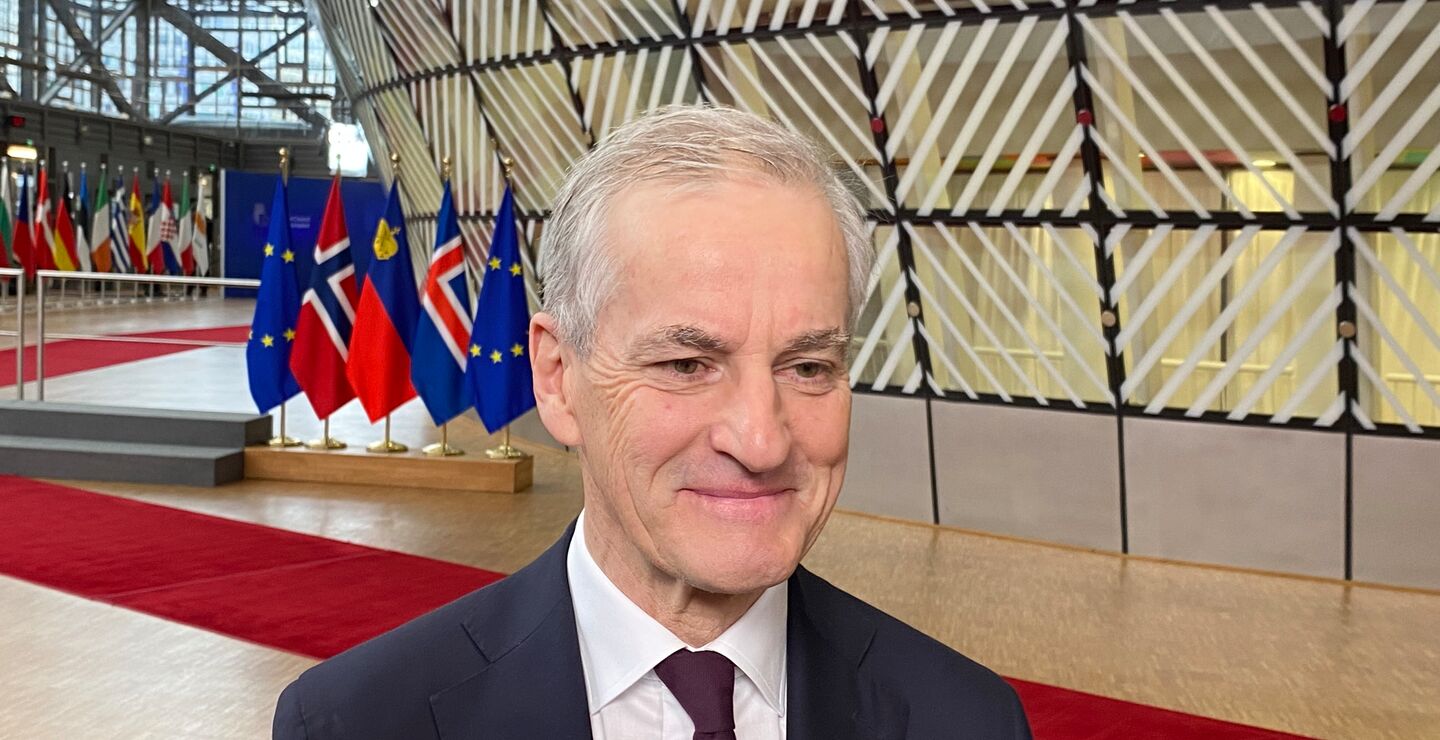 Jonas Garh Støre i anledning 30-årsfeiringen av EØS