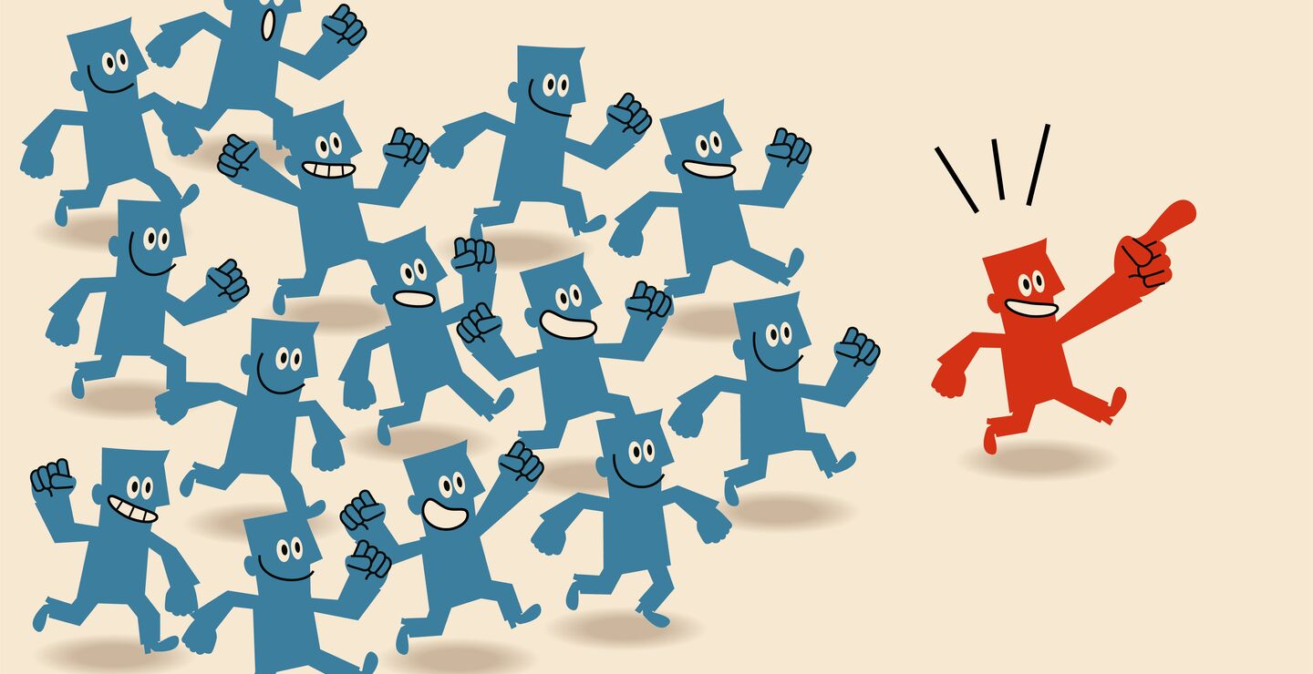 Resultatmål som fører til bekymring for måloppnåelse og mer uetisk adferd kan forklares av ytre motivasjon. Læringsmål derimot, antas å være indre motiverende. (Illustrasjon.)