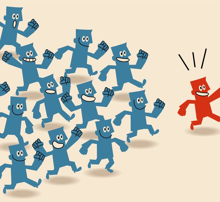 Resultatmål som fører til bekymring for måloppnåelse og mer uetisk adferd kan forklares av ytre motivasjon. Læringsmål derimot, antas å være indre motiverende. (Illustrasjon.)