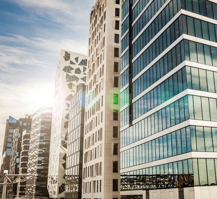 Barcode district in Oslo