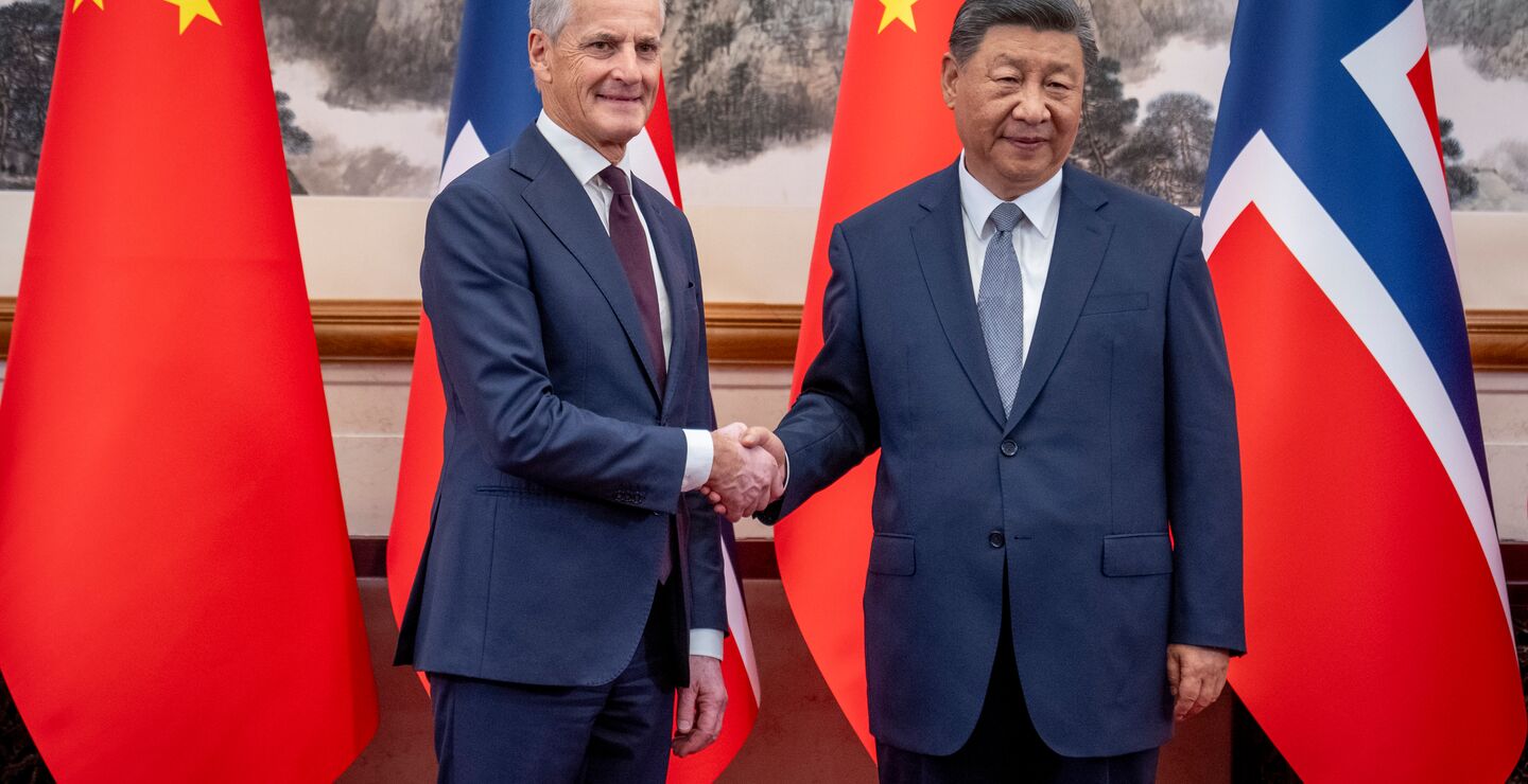 Statsminister Jonas Gahr Støre (Ap) møter Kinas president, Xi Jinping, i Beijing