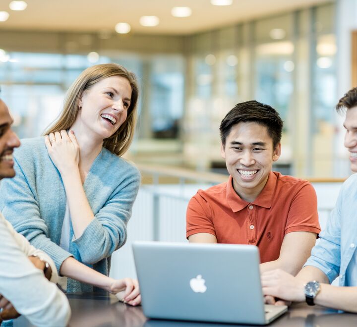 Picture of a group of millenials