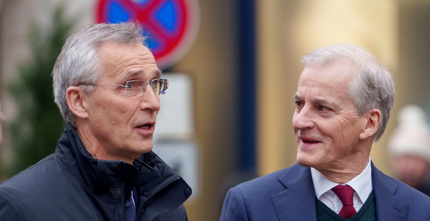 Statsminister Jonas Gahr Støre og finansminister Jens Stoltenberg