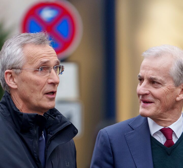 Statsminister Jonas Gahr Støre og finansminister Jens Stoltenberg
