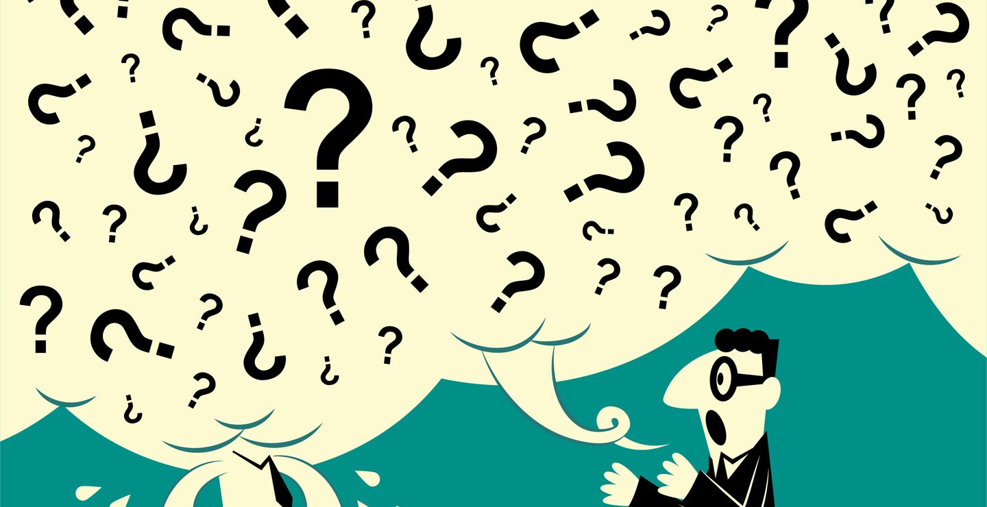 Illustrasjon av medarbeider som snakker for mye