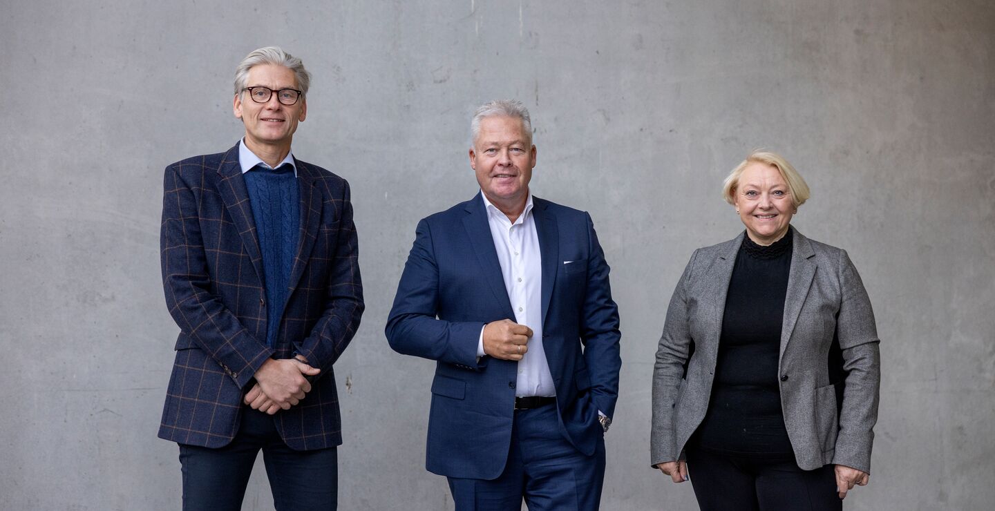 Thomas Borgen, Helge Leiro Baastad and Ragnhild Kvålshaugen