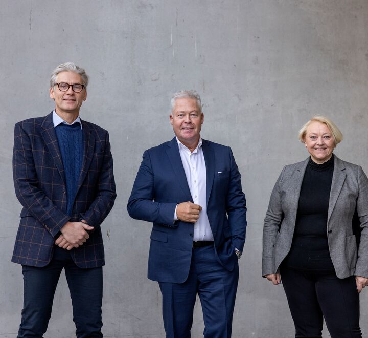 Thomas Borgen, Helge Leiro Baastad and Ragnhild Kvålshaugen