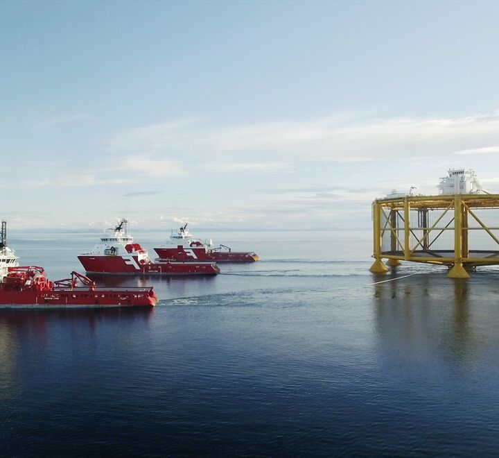 Fremtidens proteinfabrikker: SalMars Ocean-Farm 1 representerer fremtiden innen havbruk til havs. 