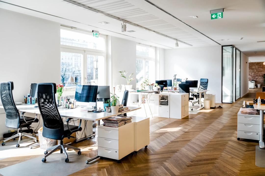 Open plan office