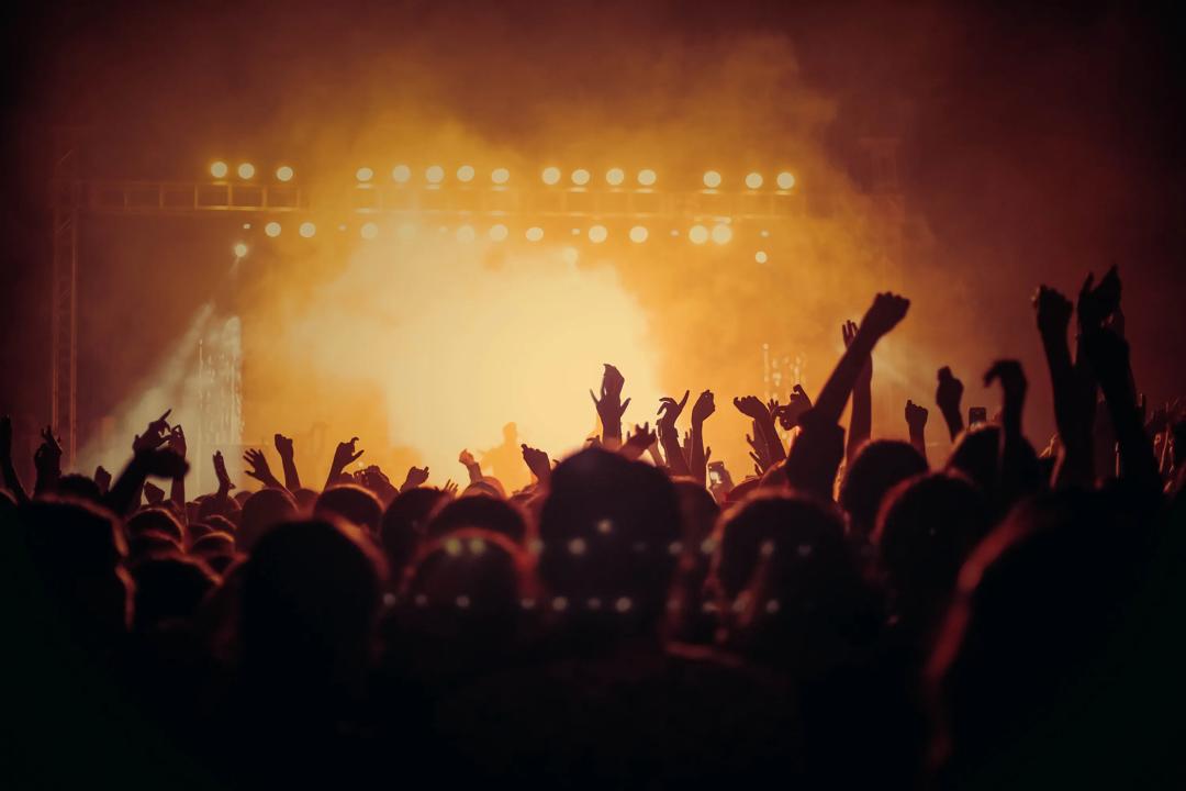 Publikum på konsert