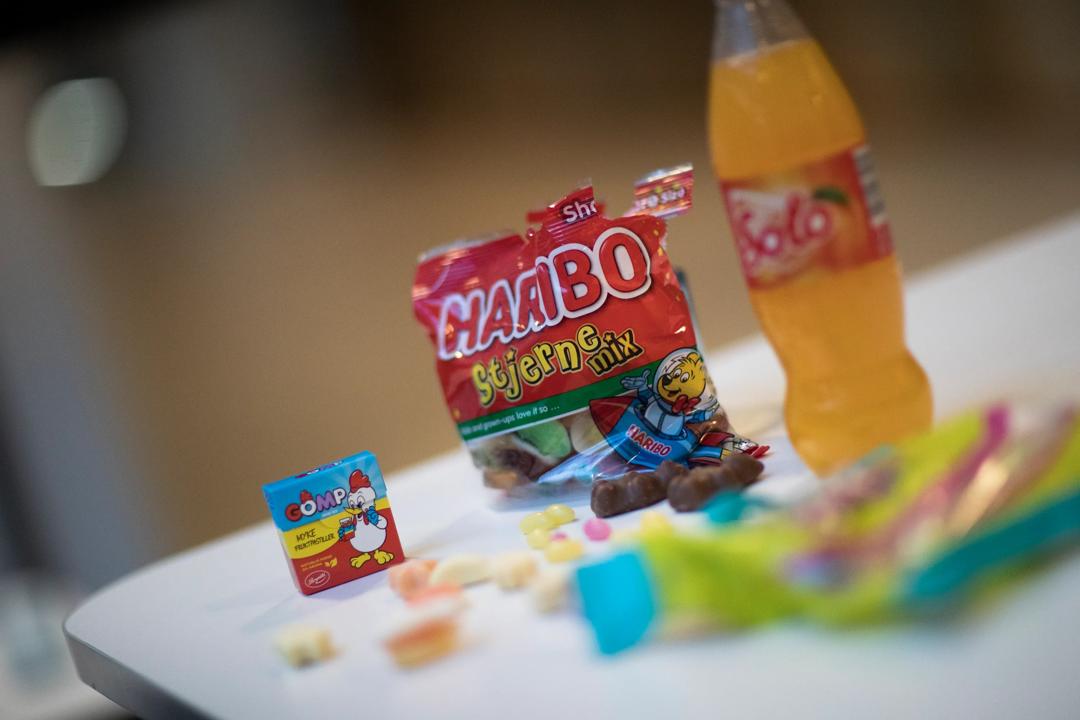 Wine gum candy