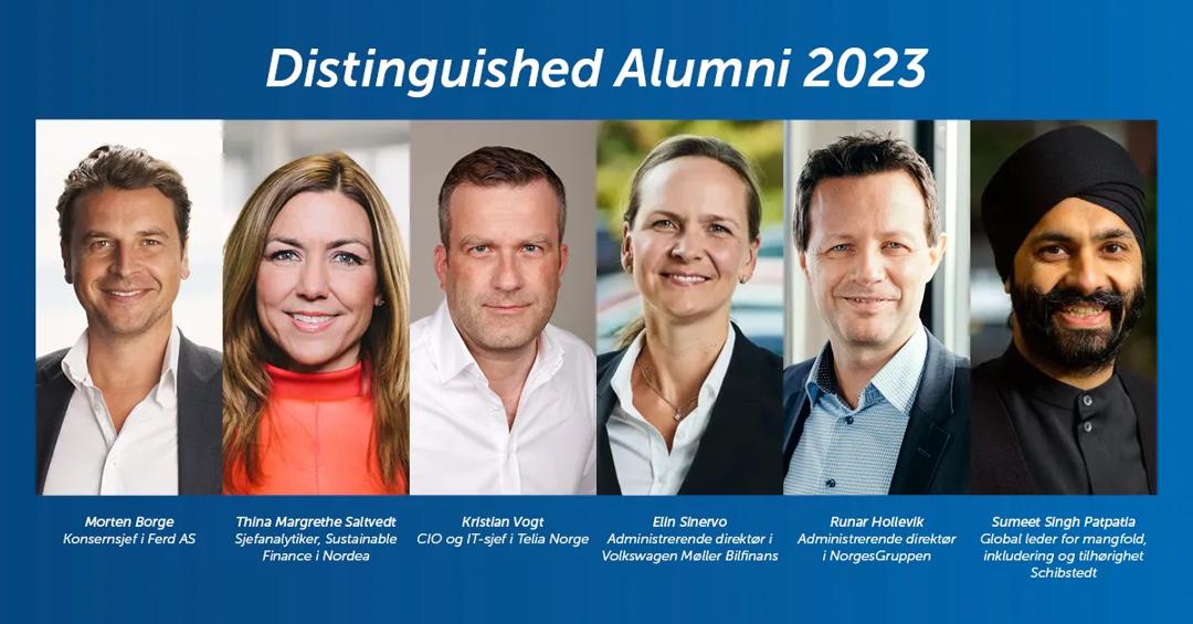 BI gir prestisjepris til seks fremragende alumni
