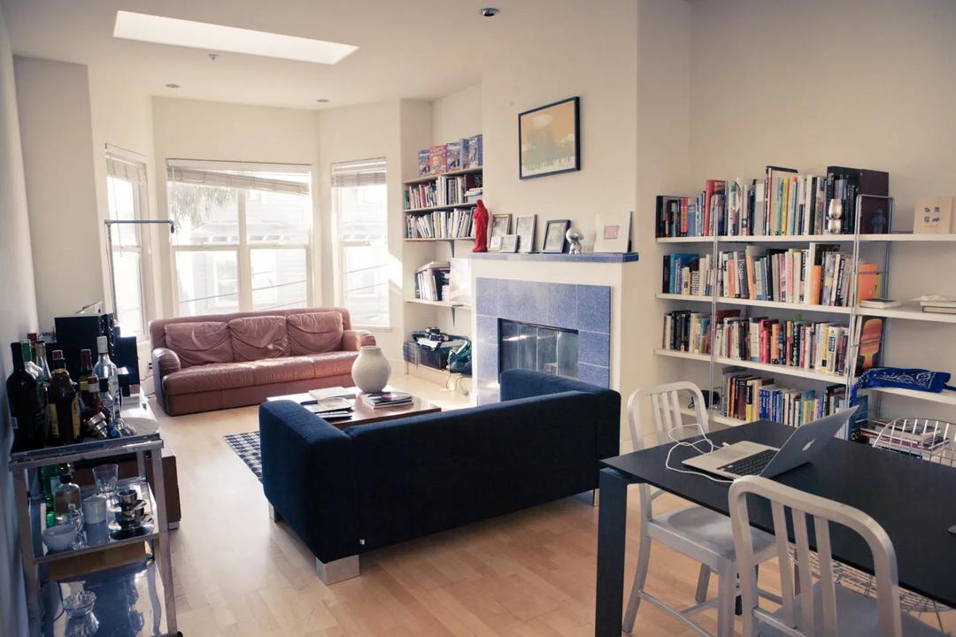 Airbnb: Rausch St Original Living Room