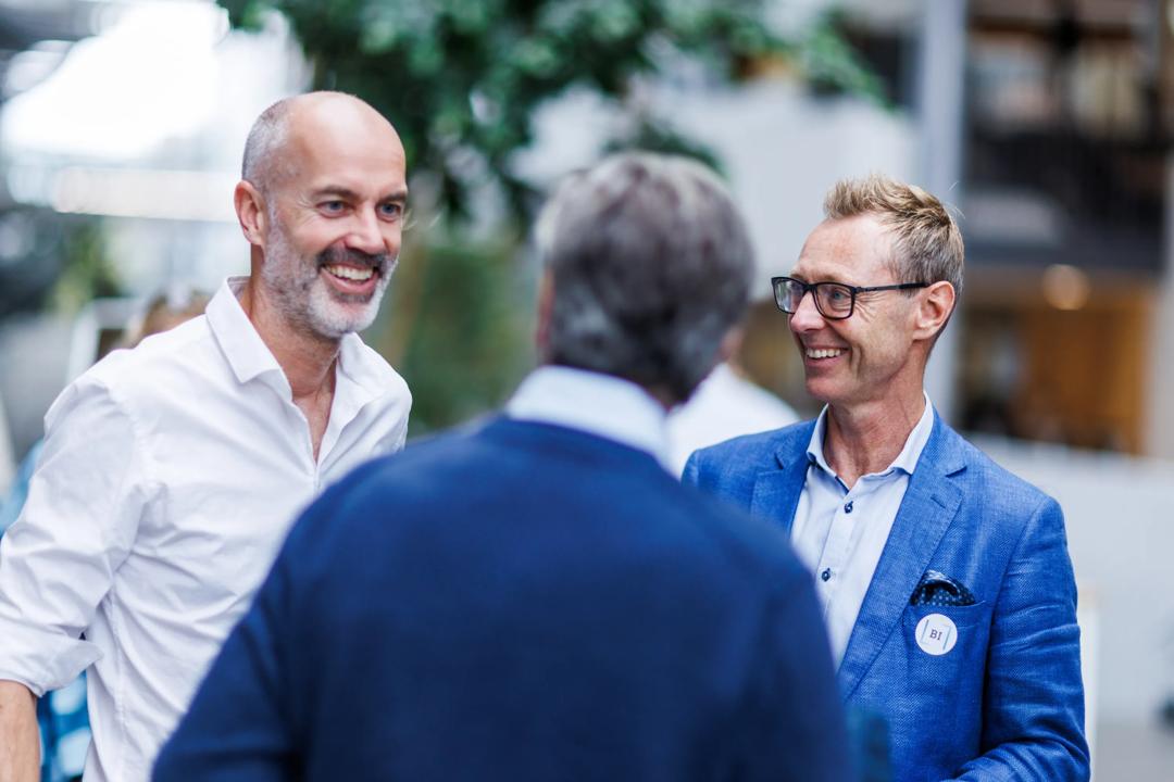 Mannlige alumni under Alumnidagen 2023