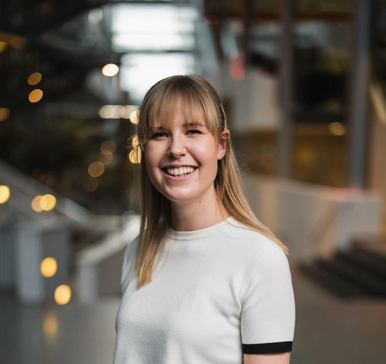 Tidligere student Sunniva Sandjord