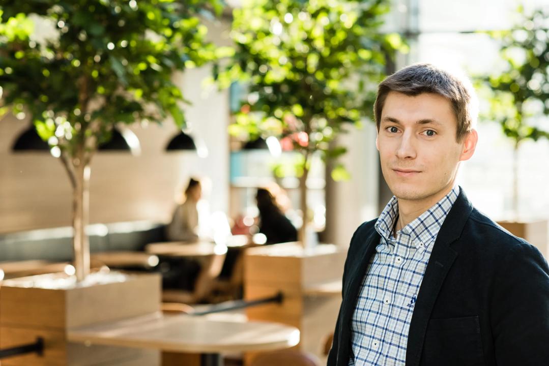 Portrait of student Viacheslav Iurkov