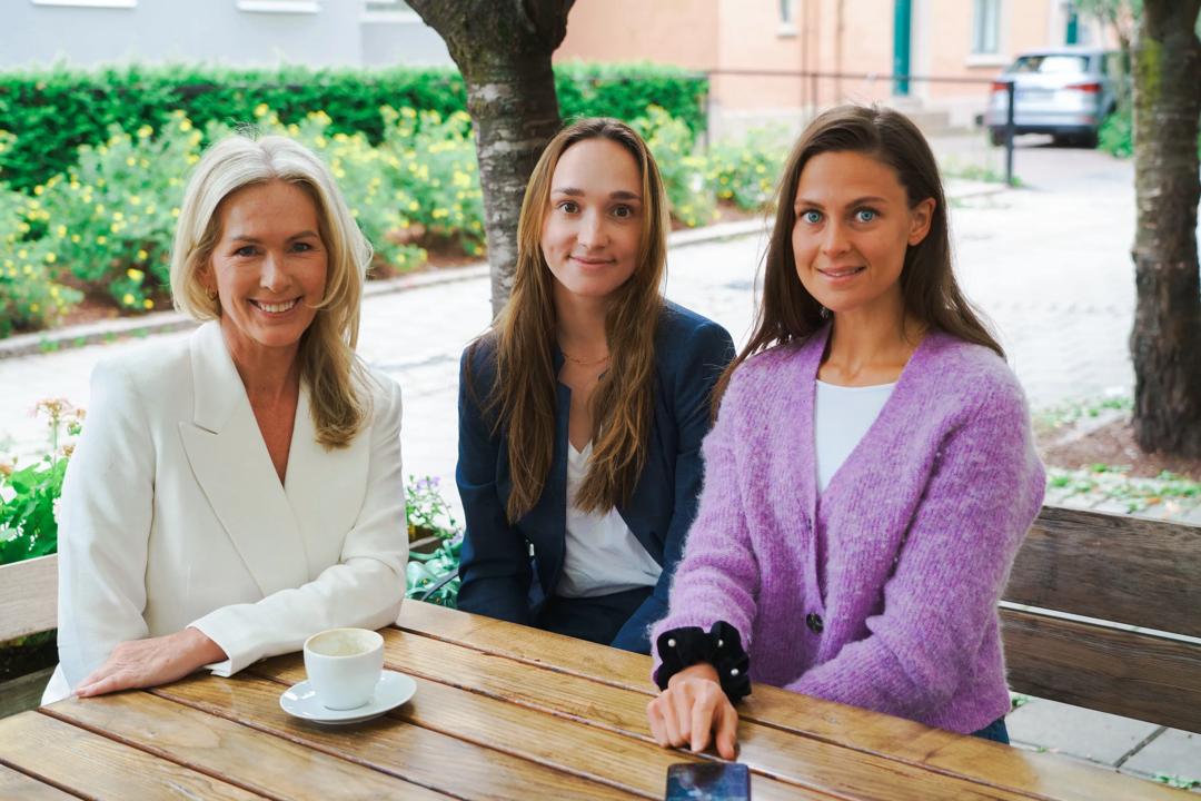 Anita Krohn, Gloria Vitaly og Marte Nystad Rise