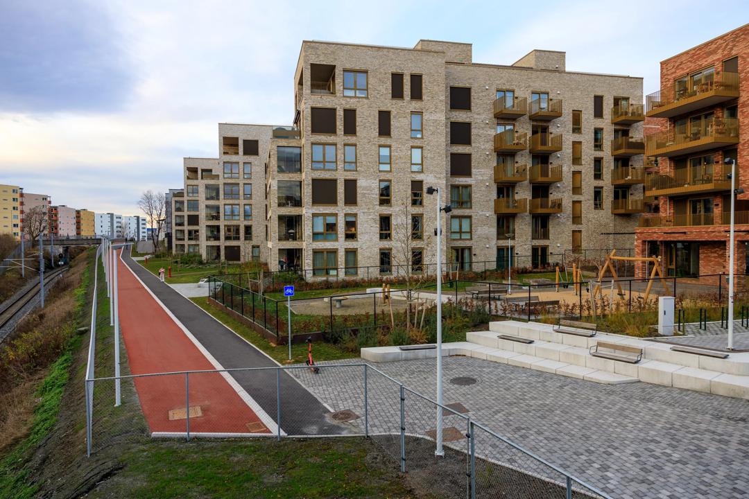 Boligblokker på Løren i Oslo