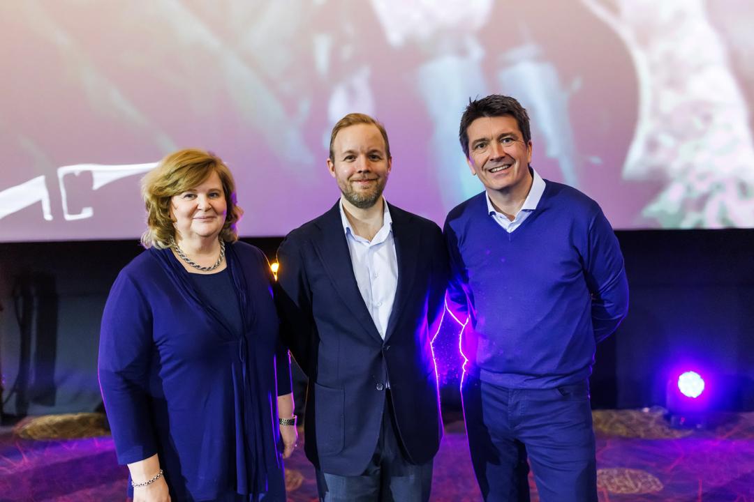 Karen Spens, Fabian Harang og Ole Robert Reitan