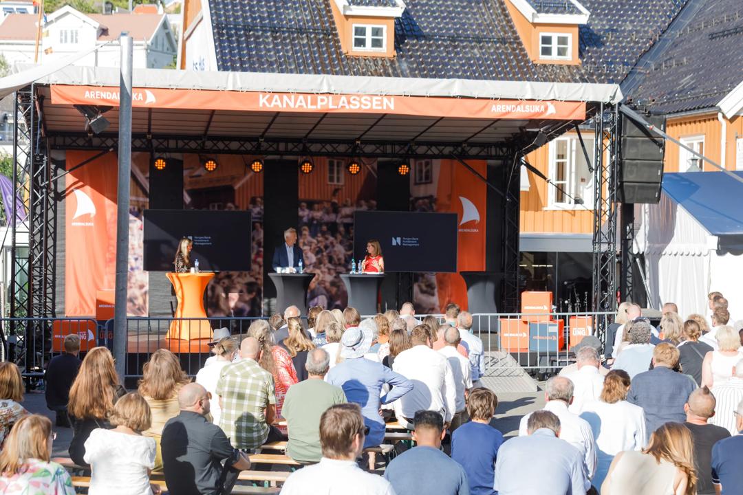 Arendalsuka 2025 - bilde av publikum
