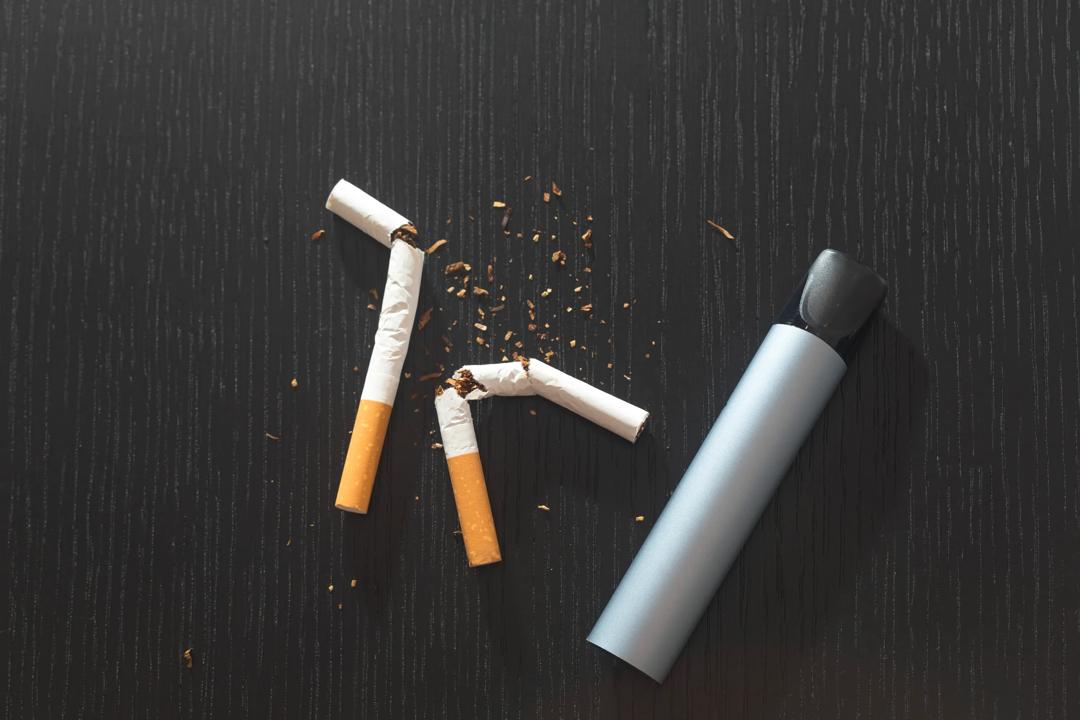 IQOS and broken cigarettes