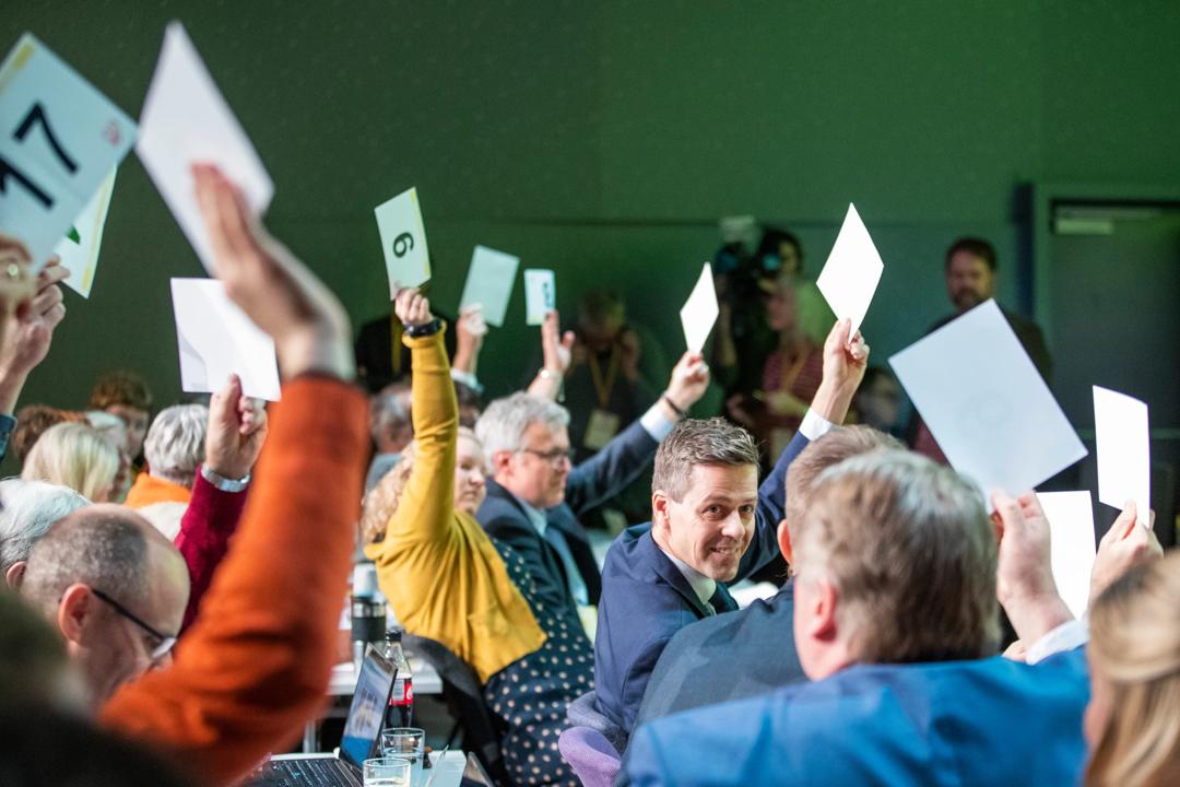 Gardermoen 20181102. Partileder Knut Arild Hareide under KrFs ekstraordinære landsmøte på Gardermoen fredag. Foto: Håkon Mosvold Larsen / NTB scanpix