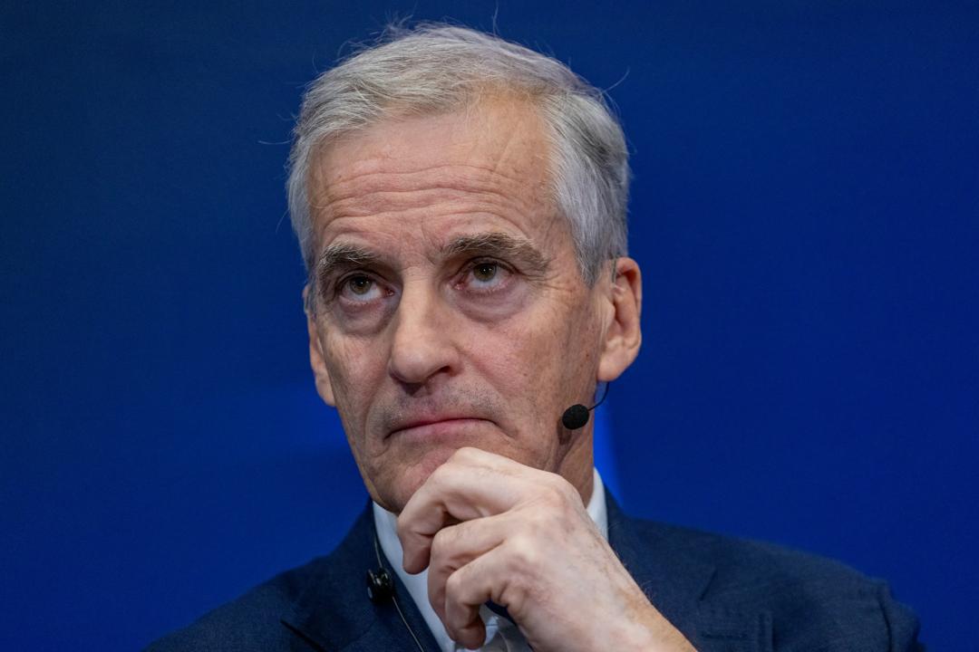 Statsminister Jonas Gahr Støre under et tidligere besøk på BI