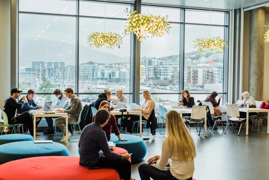 Students at Campus Bergen