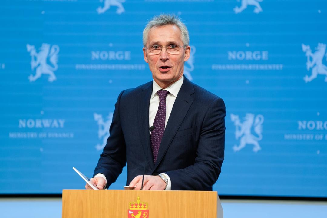 Finansminister Jens Stoltenberg