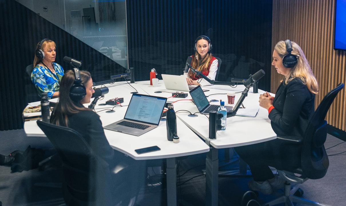Oppgradert i podcaststudio 