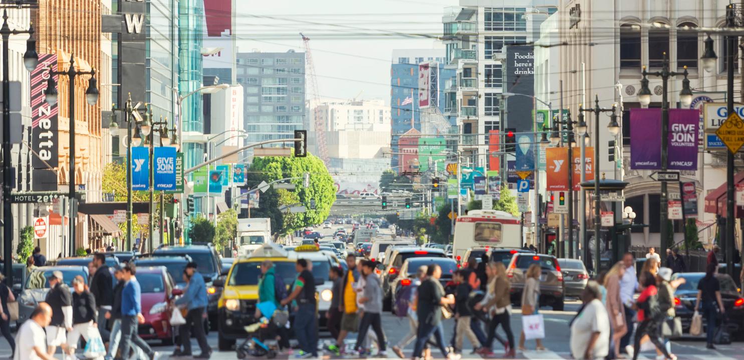 Busy day in San Francisco