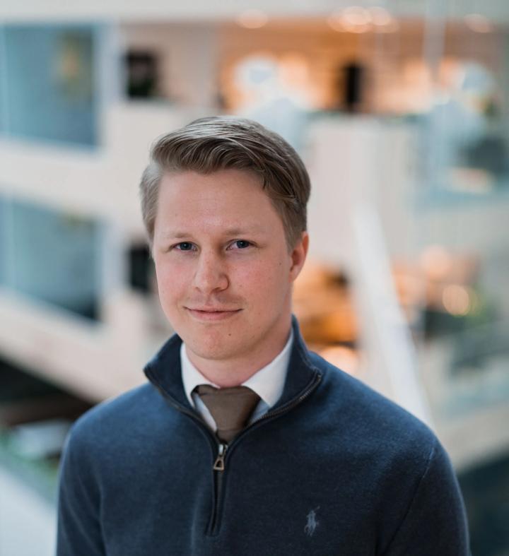 Tidligere student Ruben Langvik