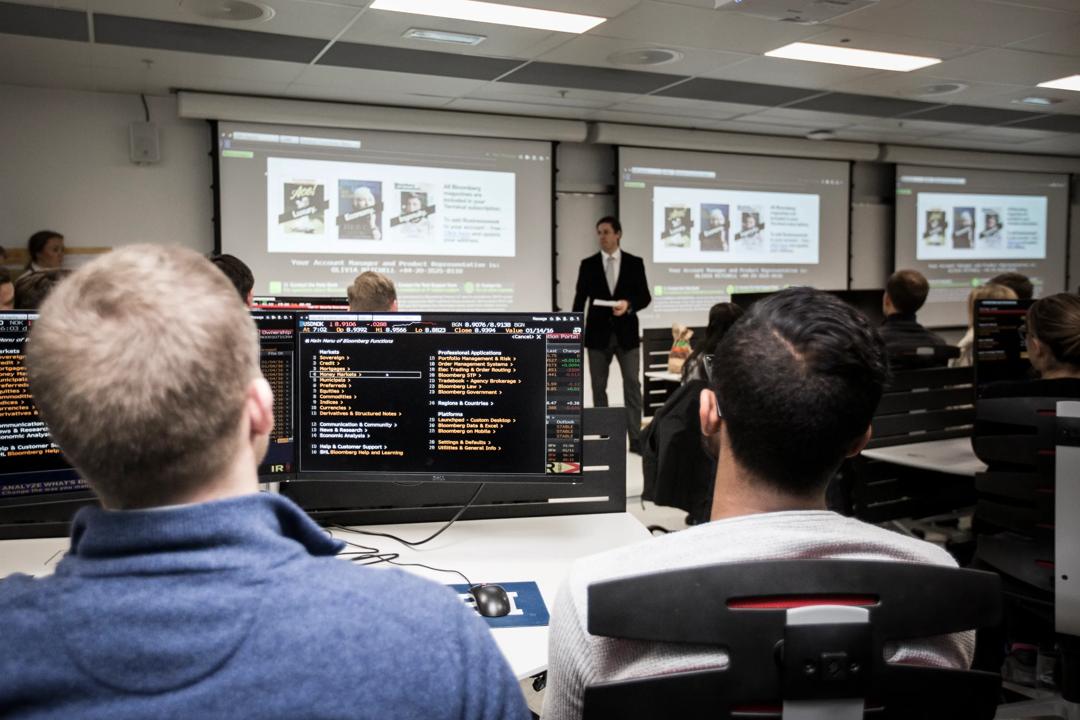 Finance lecture at BI