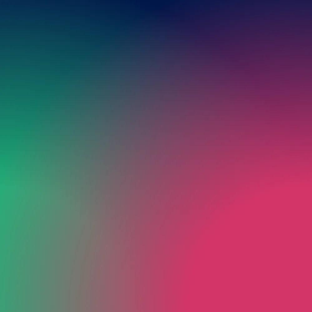 Gradient colours from green to pink