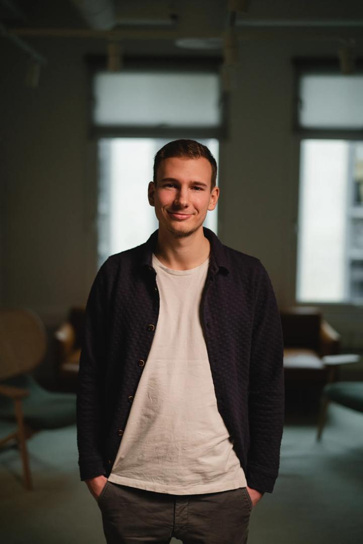 Former student Max Paul Trautwein 