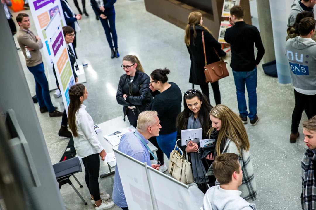 Group of prospective students